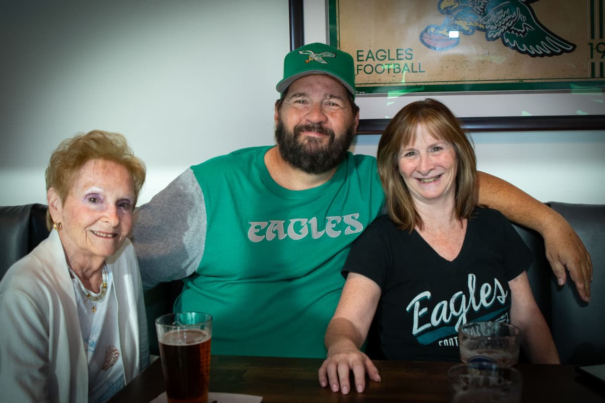 draft beer at Philly Flats - Cheers to game day